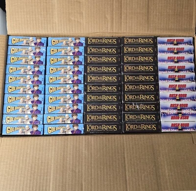 50 Sealed VHS Tapes Lot - Lord Of The Rings, Rush Hour 2, Goldmember  - Image 1 of 4