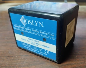 JOSLYN 1265-21 SURGITRON III AC SURGE PROTECTOR 1-PHASE PRE-OWNED GOOD CONDITION - Picture 1 of 7