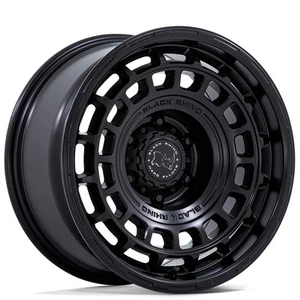 17x8.5" Black Rhino Wheels Awol BR024 Matte Black Off-Road Flow Formed (4 pcs) - Picture 1 of 3
