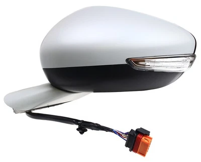 Spiegel links für Peugeot 508 10- Elektrisch Spiegel Glas beheizbar Konvex grund - Bild 1 von 3