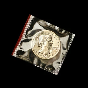 1980 S Susan B. Anthony Dollar ~ Choice Uncirculated in Original Mint Cello  - Picture 1 of 2