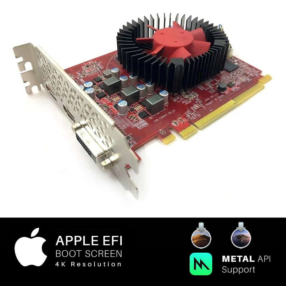 NEW Apple Mac Pro AMD Radeon RX 460 2GB PCI-E Video Card OSX Mojave Sequoia - Image 1 of 4