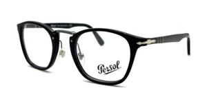 NEU PERSOL 3109-V 95 SCHREIBMASCHINE EDITION SCHWARZ AUTHENTISCHE BRILLE 47 - 22 - Bild 1 von 4