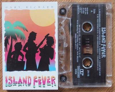 GARY RICHARD - ISLAND FEVER (WORLD DISC MUSIC M36) 1995 CASSETTE CARIBBEAN EX!! - Image 1 of 3