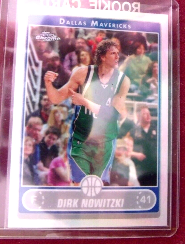 DIRK NOWITZKI 2006/07 TOPPS CHROME # 28 REFRACTOR - Image 1 of 1