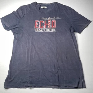 JAG Echo Beach Hotel T Shirt Mens Size L Blue Casual Style Fashion Fit - Picture 1 of 11