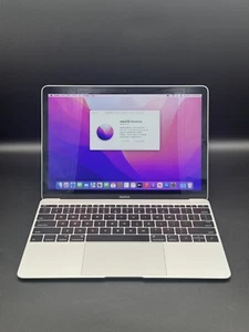 2016 Apple MacBook Laptop Intel m5 1.2 GHz 8GB RAM, 512GB SSD 12" Gray - Picture 1 of 7