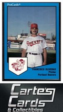 Francisco Oliveras 1989 ProCards Minor League Team Sets #229 Portland Beavers