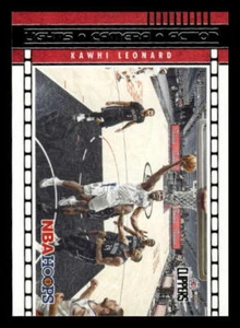 2021-22 Hoops #8 Kawhi Leonard Lights Camera Action - Picture 1 of 2
