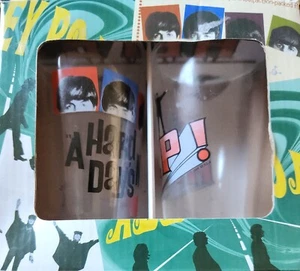 Radio Days Beatles 16oz Glassware Set " A Hard Day's Night" - Picture 1 of 2
