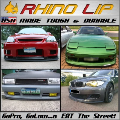 Protector de parachoques rasguños/raspaduras postura placa de deslizamiento frontal fascia borde barbilla labio Foto 1 de 4