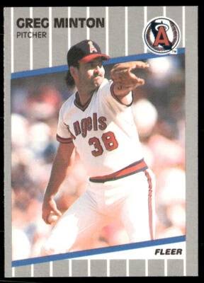 1989 Fleer #485 Greg Minton Glossy - Image 1 of 2