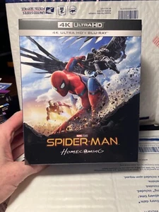 NEW SPIDERMAN HOMECOMING 4K UHD+BLURAY ONE CLICK 3 STEELBOOK BOXSET! MANTALAB - Picture 1 of 6
