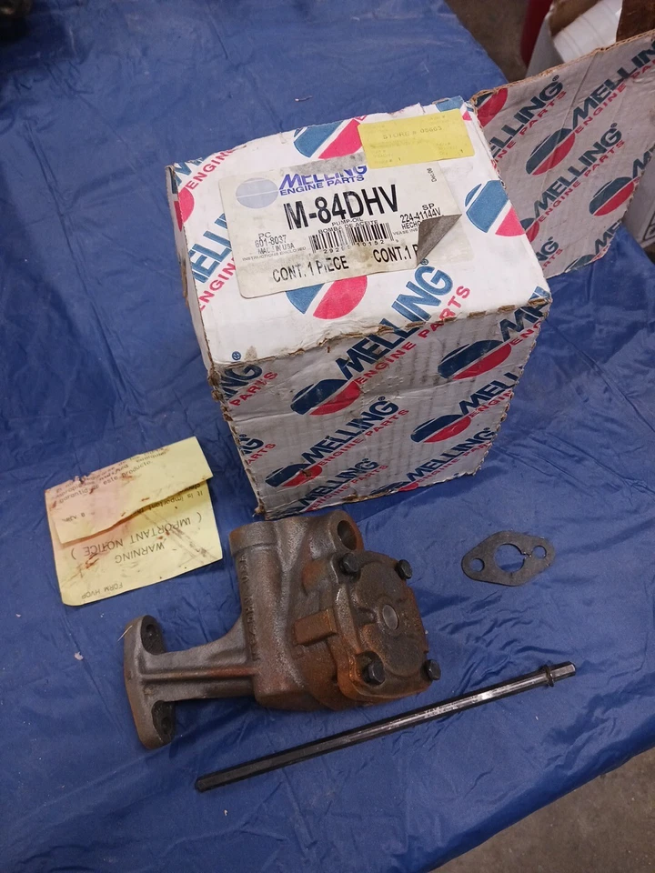 Meling M-84DHV 油泵 - 湿油泵 - 高体积/标准压力 - BBF — 第 1/4 张图片