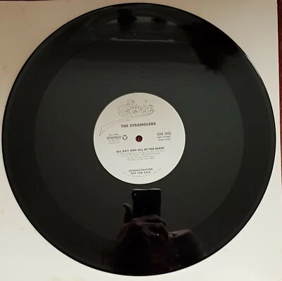 STRANGLERS ALL DAY AND ALL OF THE NIGHT(JEFF REMIX)RARE 12 INCH USA PROMO SINGLE - Image 1 of 2