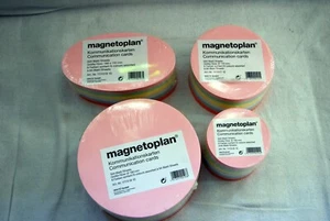magnetoplan Kommunikationskarten, original verschweißt, verschied. Farben & Form - Bild 1 von 10