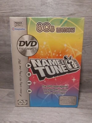 Настольная игра Name That Tune DVD издание 80-х семейные веселые игры Parker новые и запечатанные - Изображение 1 из 4