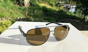 Armani Exchange Sunglasses AX 2019S Gunmetal Frames Polarized Green Lens - Picture 1 of 5