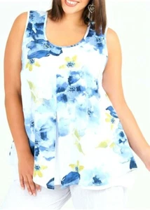 TS TAKING SHAPE plus sz XL / 24 Celine Viscose Top summer easywear NWT rrp$130! - Picture 1 of 3