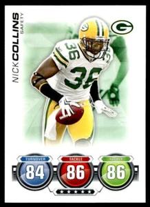 Topps Attax 2010 #NNO Nick Collins - Foto 1 di 2