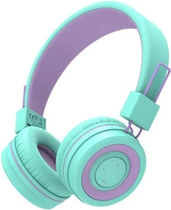 Auriculares Bluetooth para niños con micrófono, Bluetooth 5.0 y sonido estéreo, plegables - Imagen 1 de 6