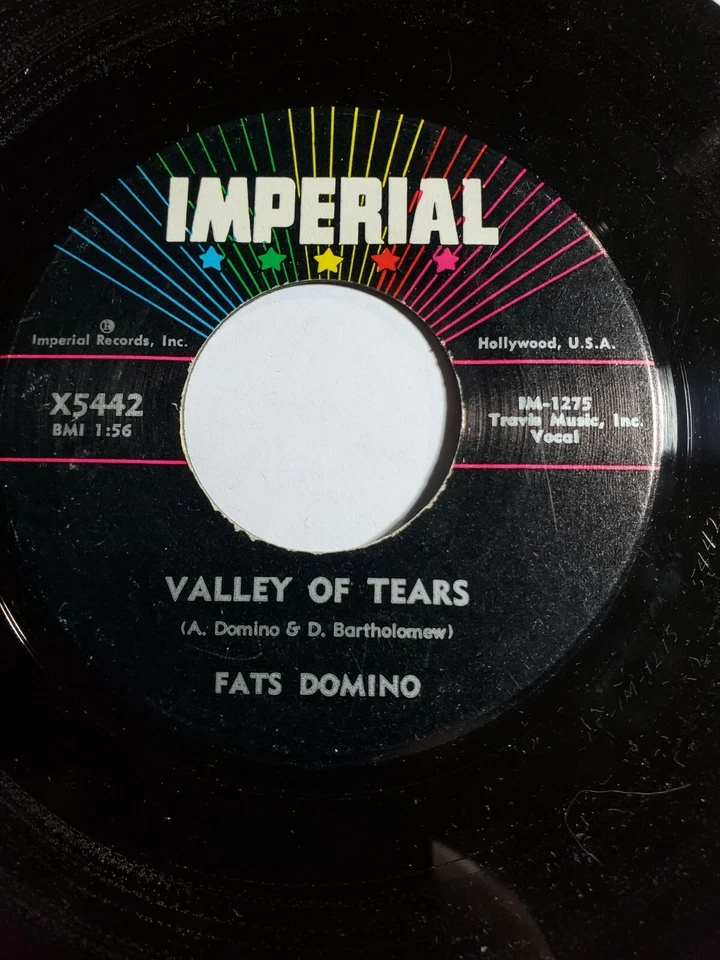 Fats Domino - Its You I Love / Valley of Tears Imperial  45 RPM VG+ F129 - Image 1 of 1