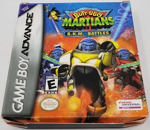 Butt-Ugly Martians B.K.M. Battles (2002) Nintendo Game Boy Advance Complete Box - Picture 1 of 7