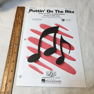 Puttin' On the Ritz By Irving Berlin Arranged by Kirby Shaw Sheet Music - Picture 1 of 8