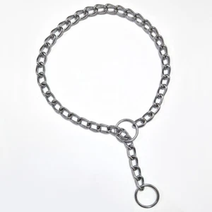 Kettenhalsband Hund Choker Hundekette Würgehalsband 50cm Kette Hund Halskette - Bild 1 von 7
