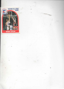1989-90 NBA Hoops Basketball Mark Eaton All-Star #174 Utah Jazz "