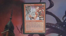 1X Barbarian Bully Judgment SEE PICTURES MISCUT MTG CARD