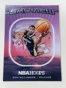 2024-25 NBA Hoops Zion Williamson Skyview #6 New Orleans Pelicans - Picture 1 of 2