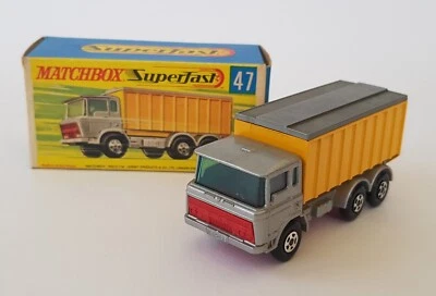 Matchbox Superfast No. 47, DAF Tipper Container Tuck Pristine Mint Condition - Image 1 of 4