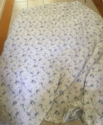 Simply Shabby Chic Indigo White Blue Floral Duvet COVER TARGET COTTON SIZE King - Image 1 of 4