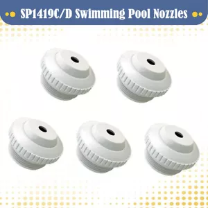 5x Universal Swimming Pool Nozzle Pool Spout Fitting Spa 180° Return Jet Nozzle - Picture 1 of 11