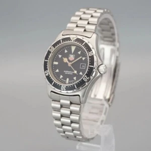 TAG Heuer 2000 Professional 973.015 Quartz Date Analog Women's Watch Used - Picture 1 of 20