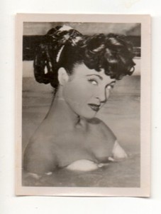 Silvana Pampanini 1951 Greiling Film Star E Series Cigarette Card  #102