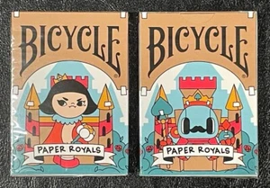 Tarjetas de juego de la realeza de papel de bicicleta - Imagen 1 de 3