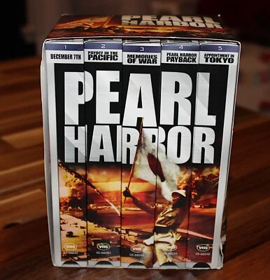 Pearl Harbor Collector’s Series 5 VHS Box Set | WWII Documentary & Dramatization - Image 1 of 4