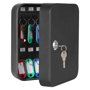 KYODOLED Key Cabinet Wall Mount, Locking Key Box Organizer, Key Lock Box with... - Picture 1 of 7