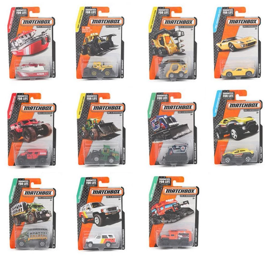 Mattel Matchbox / Die Cast 60 te Geburtstags Auto / Auswahl an Truck,Cars ,Tank