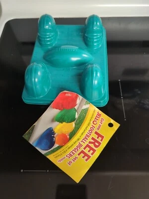Set Of 2 Jello Jigglers Molds Super Bowl Football And Helmets New - Image 1 of 4