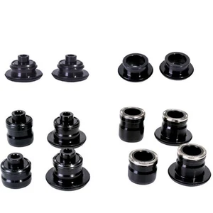 1pair Bike Hub QR Quick-Release Thru Axle Adapter Converter End Cap 9-15/10-12 - Picture 1 of 83