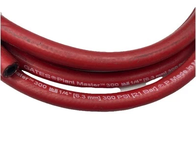 Gates Plant Master Plus 300 PSI Hose ( 12Ft ) 1/4In  Multi-Purpose Air-Water-Oil - Image 1 of 3
