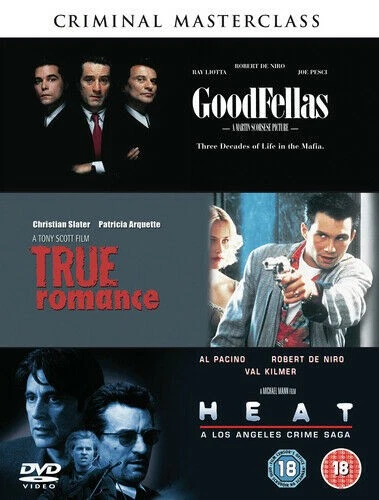 GoodfellasTruwbre RomanceHeat (2006) Al Pacino Scorsese 3 DVD Region 2 - New - Image 1 of 1