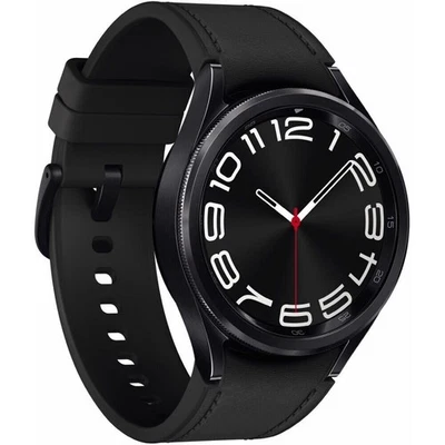 Samsung Galaxy Watch6 Classic LTE 43 mm (SM-R955F) Schwarz Fitnessuhr Smartwatch - Bild 1 von 4