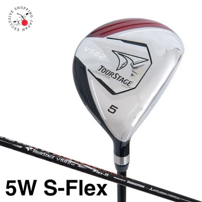 Bridgestone Golf TourStage V562 Fairway Wood 5W S-Flex Mitsubishi Original Shaft - Image 1 of 4