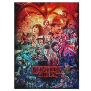 Stranger Things Puzzle 500 Teile Geschenk für Mädchen Jungen - Bild 1 von 6