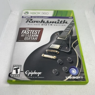Rocksmith 2014 Edition (Xbox 360, 2014) Game Only NO CABLE- Tested - Free Ship - Image 1 of 4