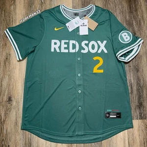 Nike Alex Bregman City Connect Green Monster Red Sox Authentic Limited Trikot - Bild 1 von 12